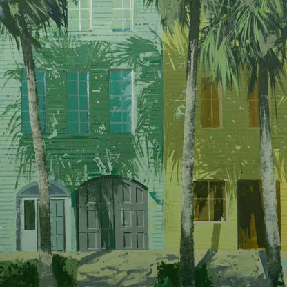*NEW* Lime and Lemon Shadows Print, 18"x 24"