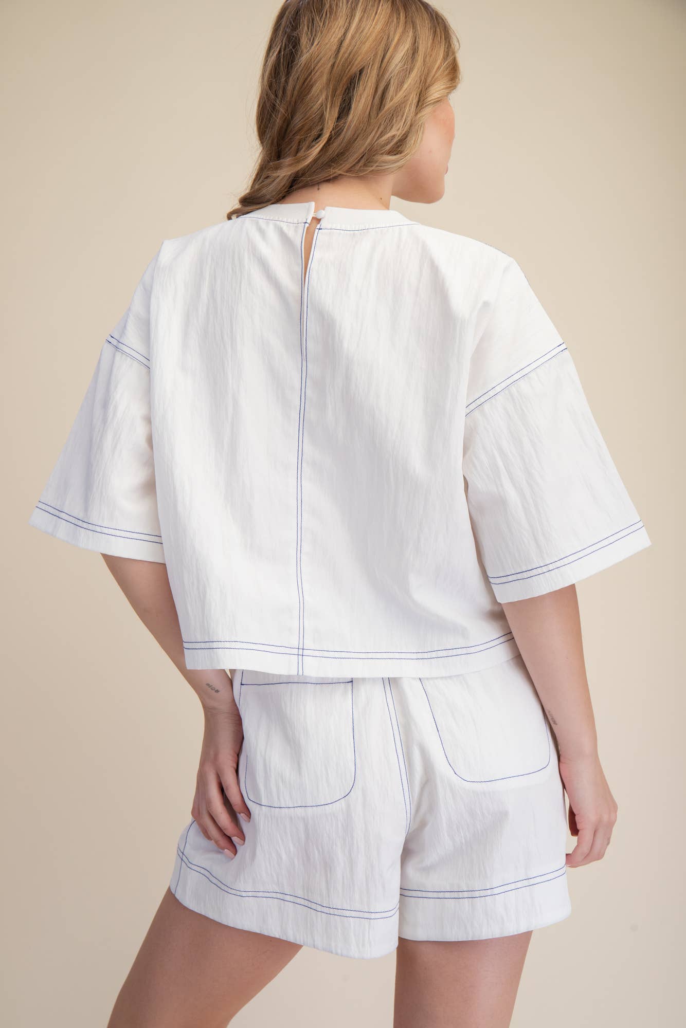 White Oversized Set