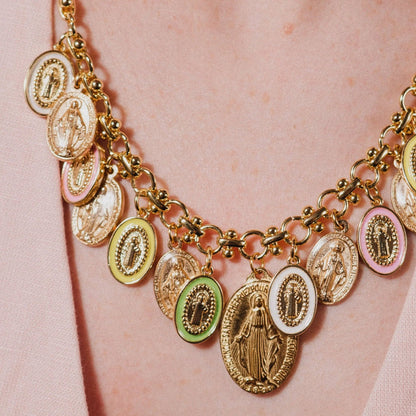 Mary Charm Necklace
