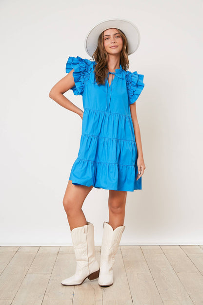 Cassidy Dress In Blue