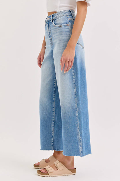 Light Wash Wide Leg Jeans