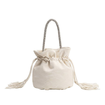 Starla Ivory Jeweled Purse