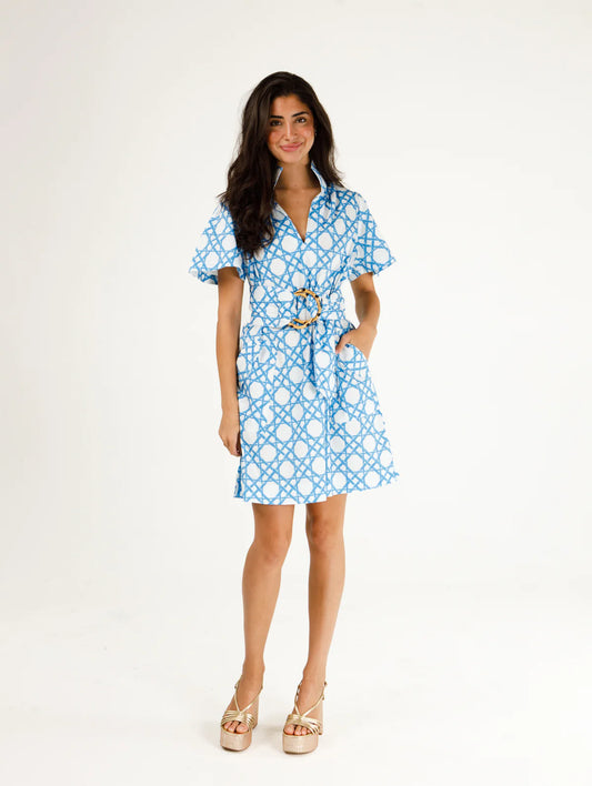 Brooke Dress - Coastal Cane