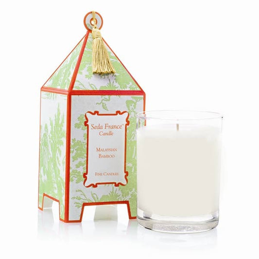 Malaysian Bamboo Pagoda Candle