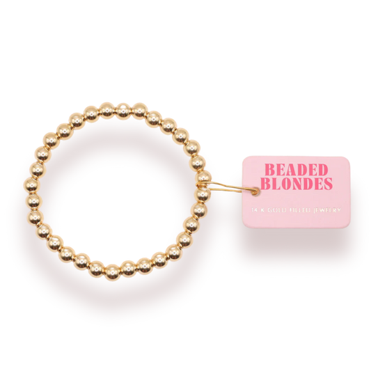 6mm Beaded Bracelet
