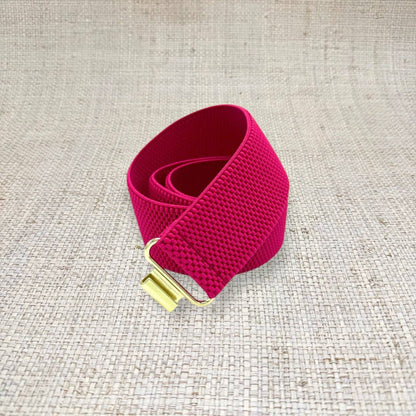 Pink Interchangeable Stretch Belt Band – Flexible & Stylish: Pink / S