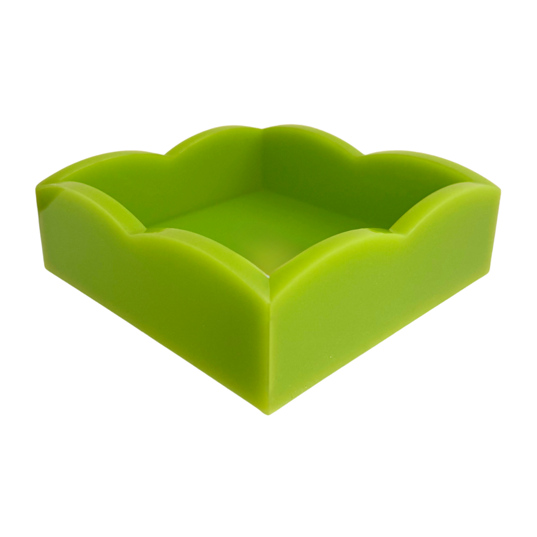 Green Acrylic Cocktail Napkin Holders