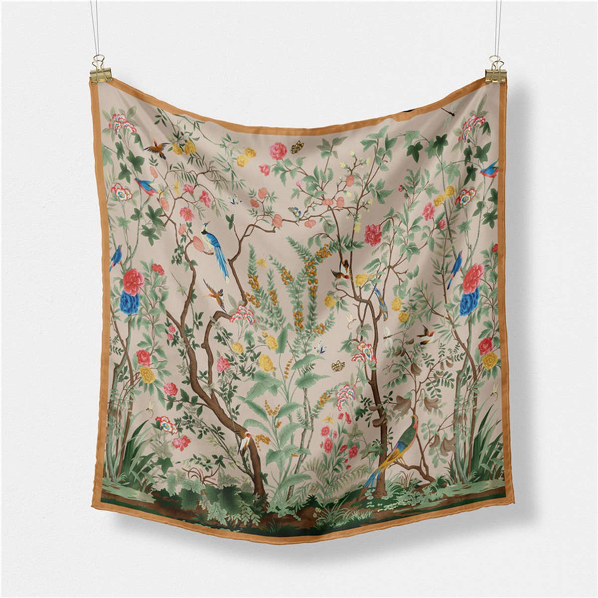 Light Purple Silk Scarf
