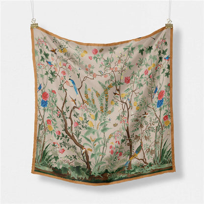 Light Purple Silk Scarf