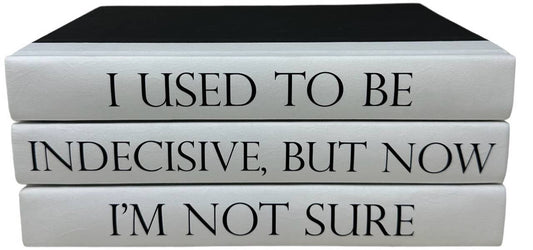 3 Vol- I Used To Be Indecisive Black Cover