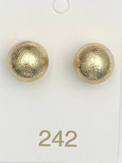 Gold Ball Stud
