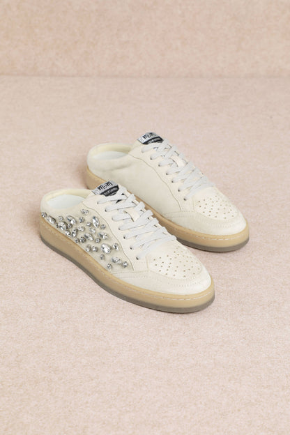 ALOKA Crystal Mule Sneaker