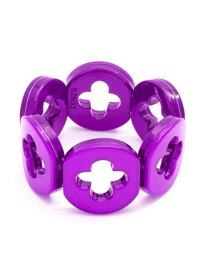 Resin Clover Bracelet: L.BLU