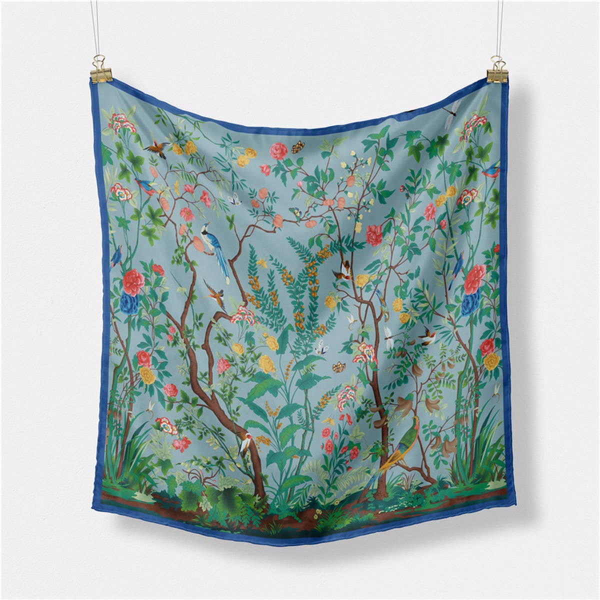 Light Purple Silk Scarf