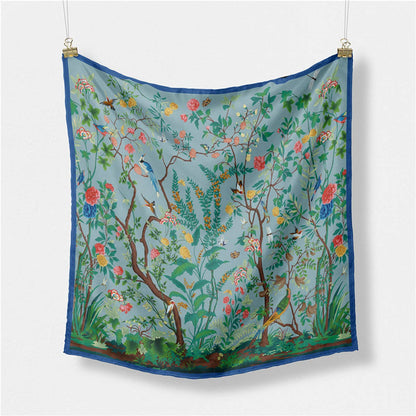 Light Purple Silk Scarf
