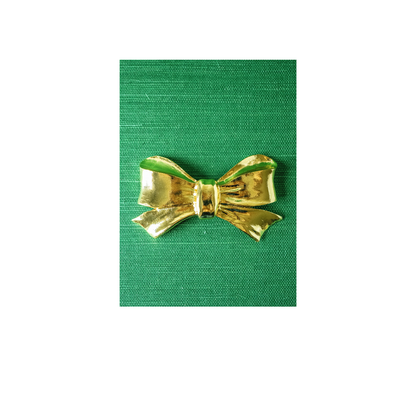 Gold Bow Belt Buckle
