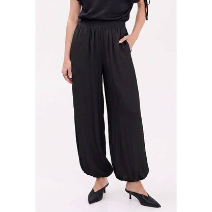 Black Silky Pants
