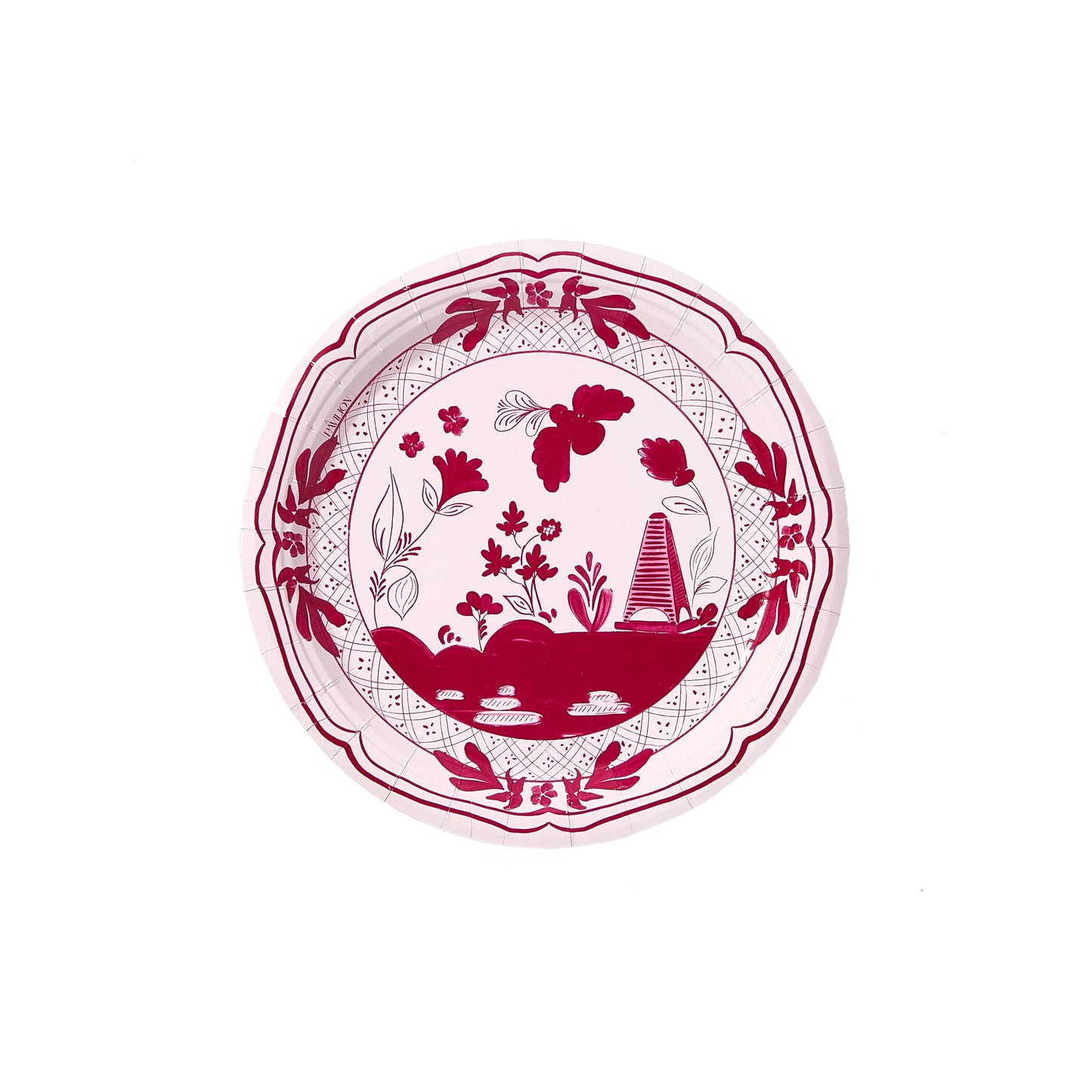 Beachside Pavilion Salad and Dessert Plates 8 per pack: Ballet & Berry