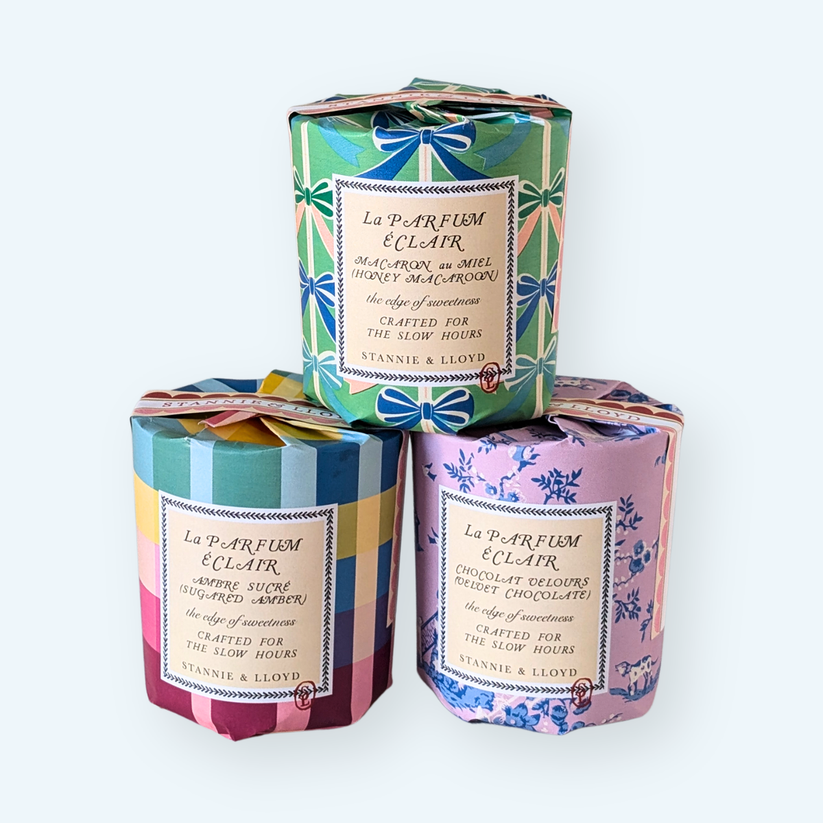 Modern Toile Candle