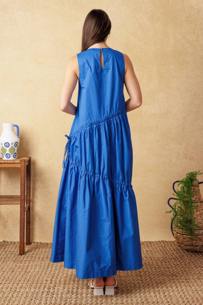 Royal Blue Midi Dress