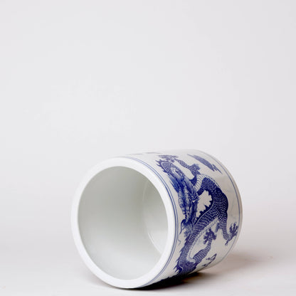 Dancing Dragons Blue and White