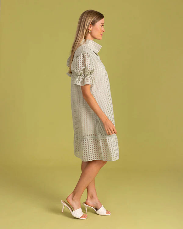 ERIN DRESS IN LILY PAD