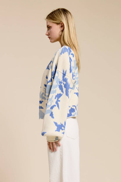 Bleu Whisper Cardigan