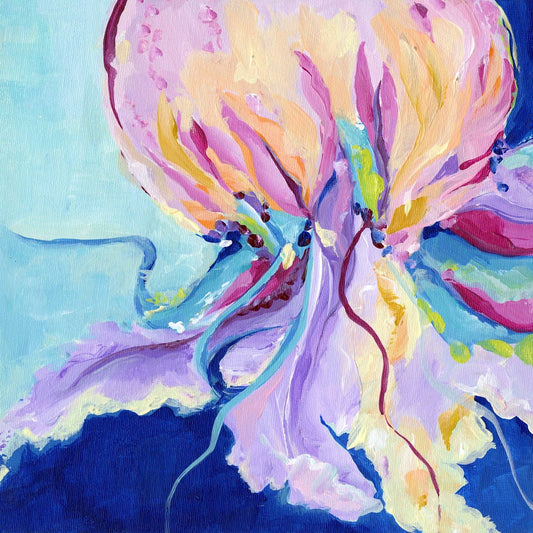 Jellyfish No. 2 Canvas: 30x30”