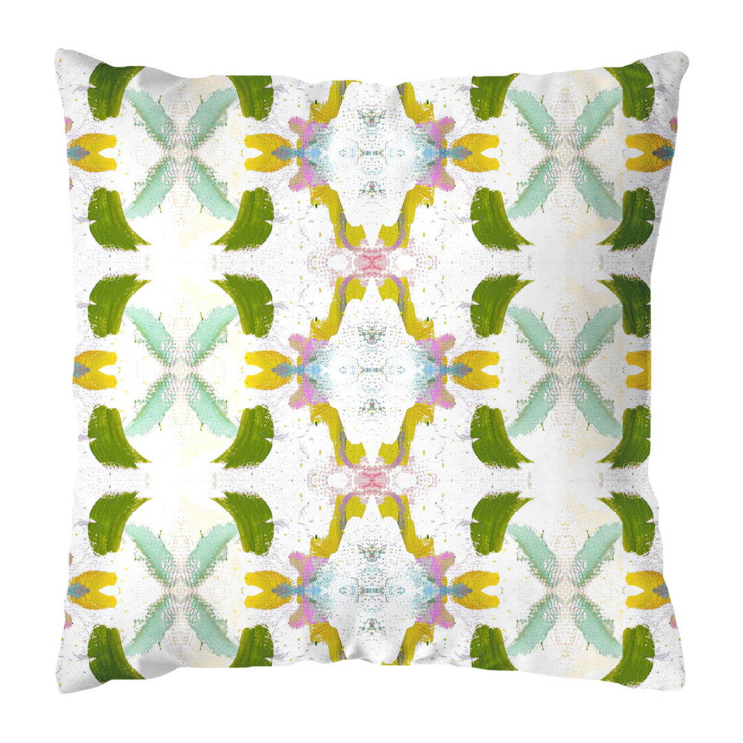 Dogwood 22x22 Outdoor Pillow: 22" x 22" Throw Pillow