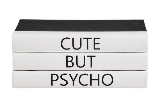 Cute But Psycho - Book Stack