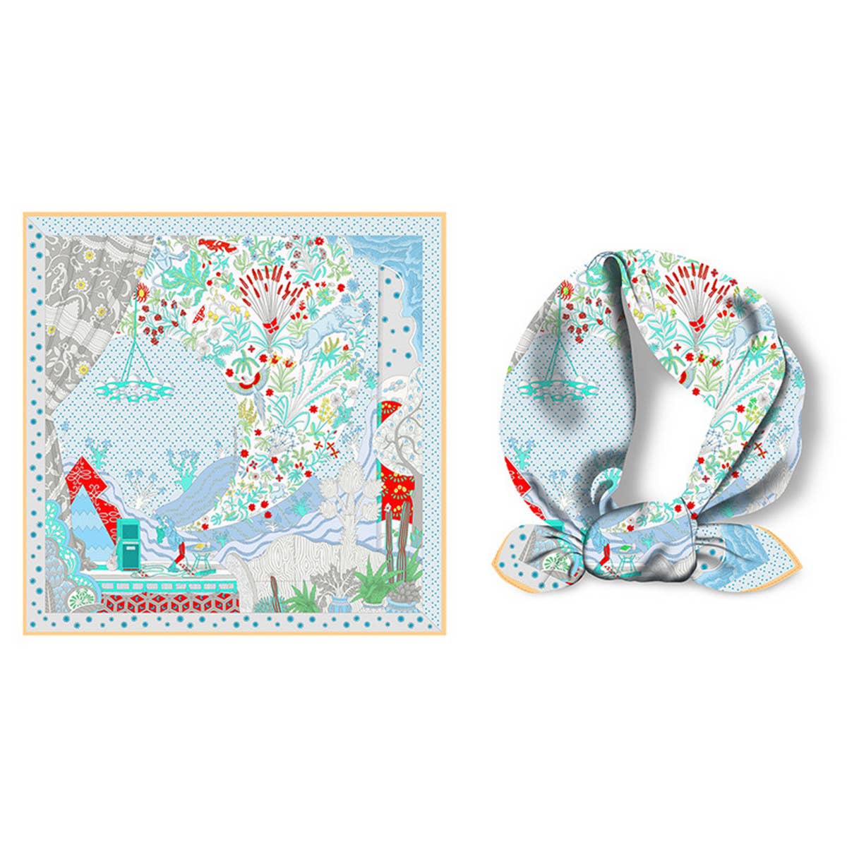 Silk Silk Scarf