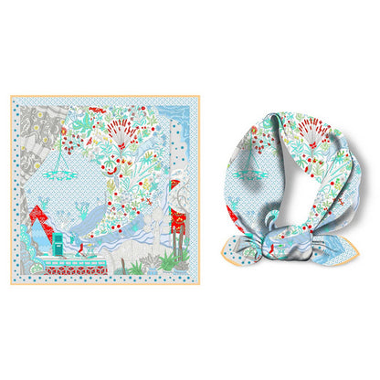 Silk Silk Scarf