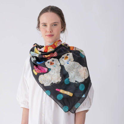 Scarf 40 x 40- Little Things