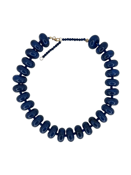 Navy Candy Necklace
