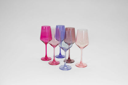 Lady Lavender - Colored Wine Glass