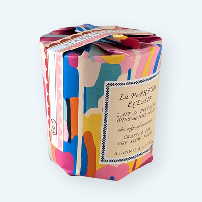 Happy Abstract Candle