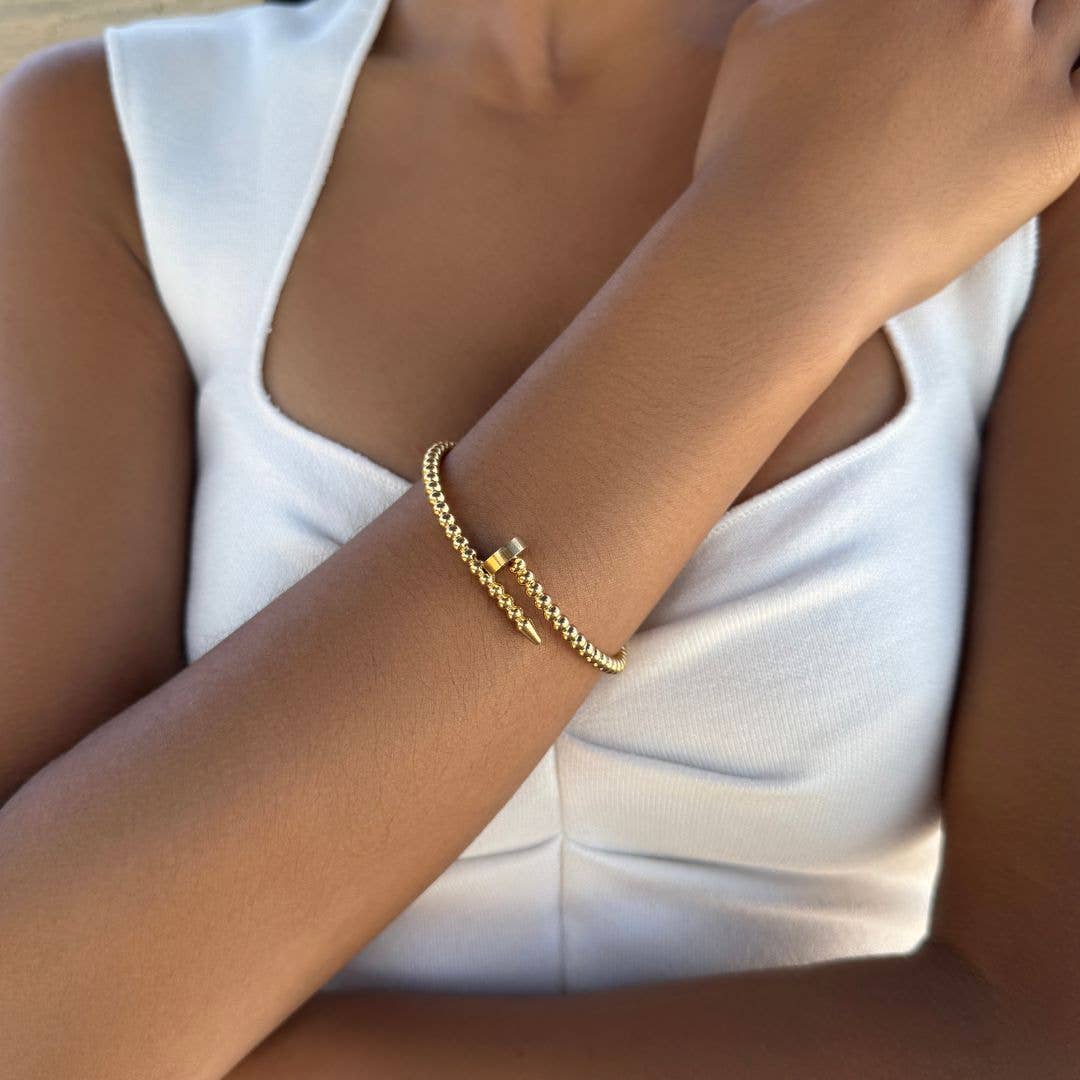 Beaded Nail Cuff