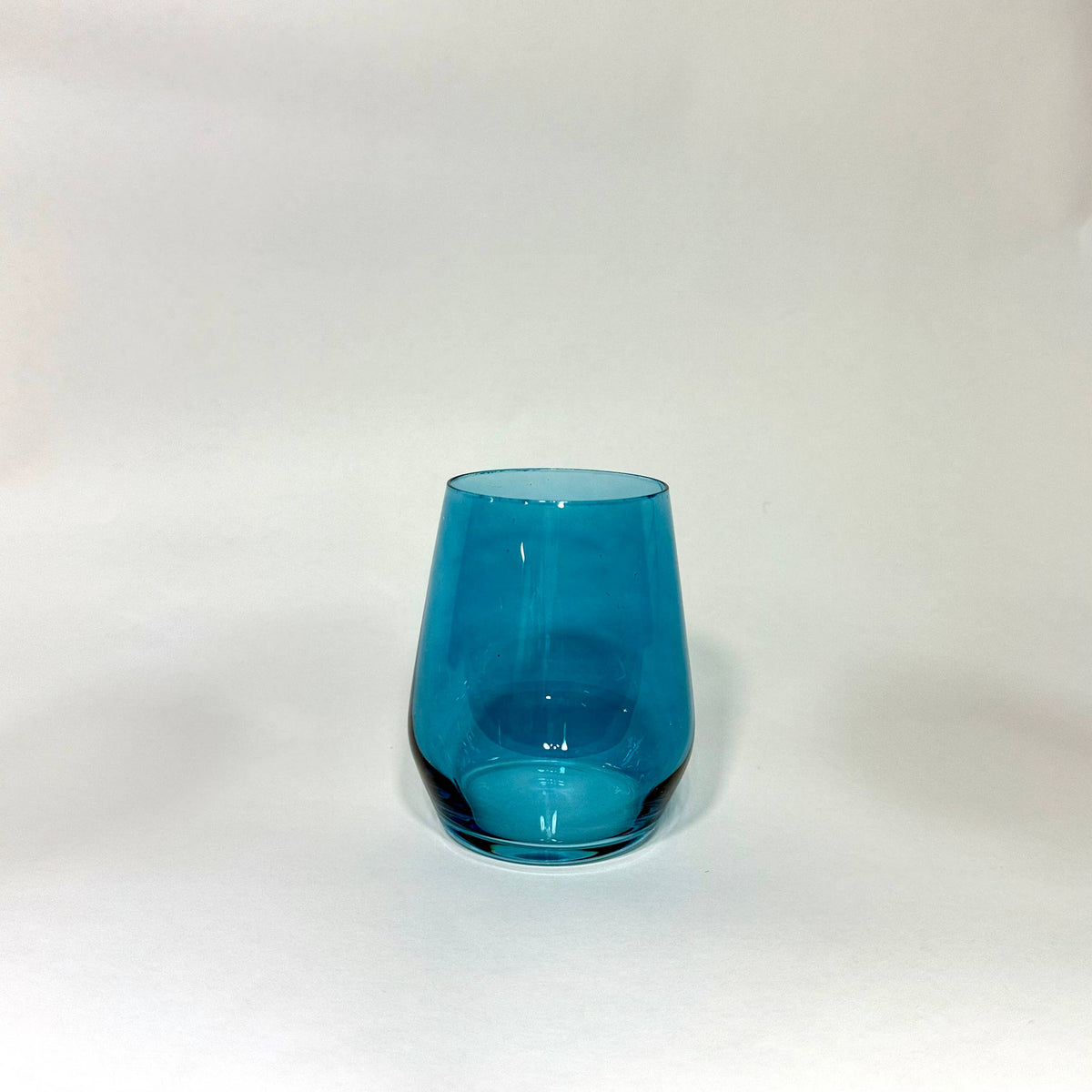 Blue Lagoon - Stemless Wine Glass
