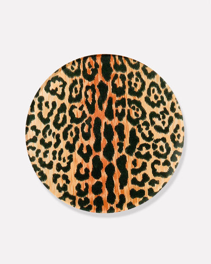 Leopard Print Coaster: Set of 4