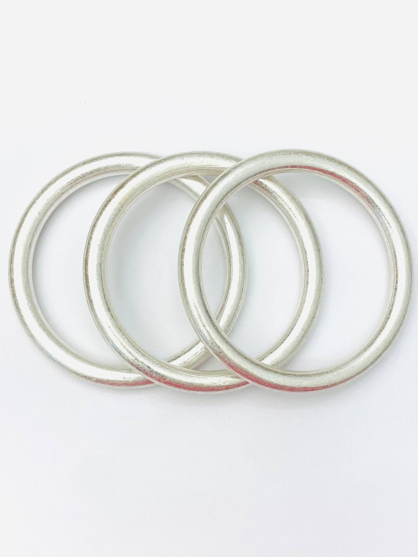 Silver Bangles - set of 3