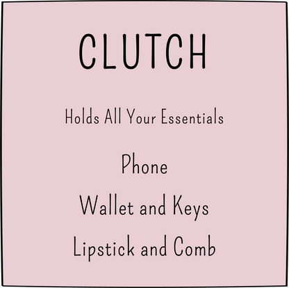 Clutch | Solid Hot Pink