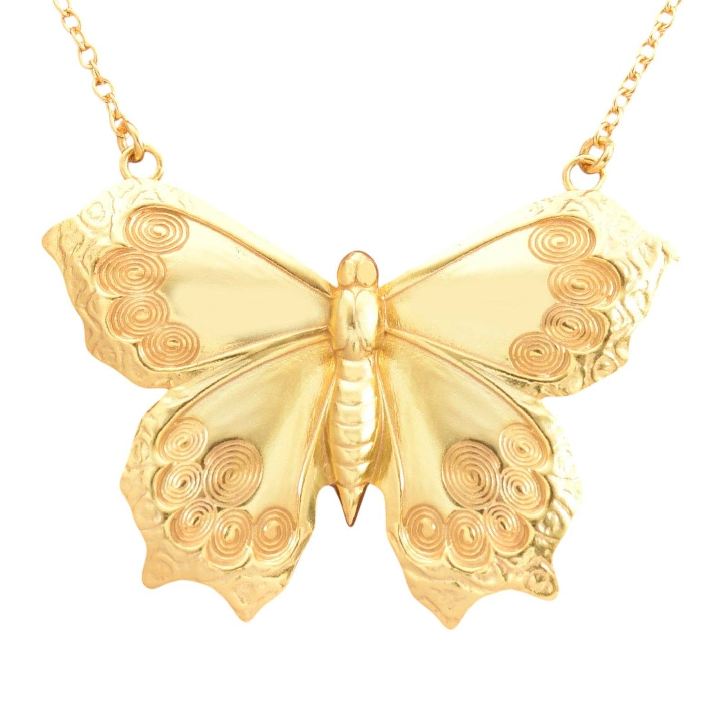 Gold Butterfly Necklace