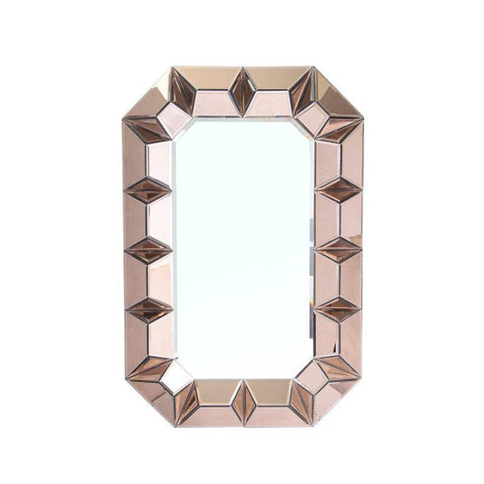 Pink Jewel Mirror - 35x24"