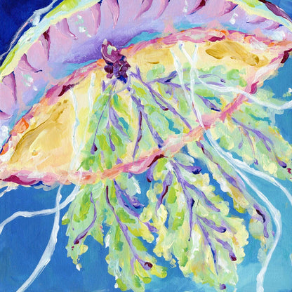 Jellyfish No. 3 Canvas: 30x30”