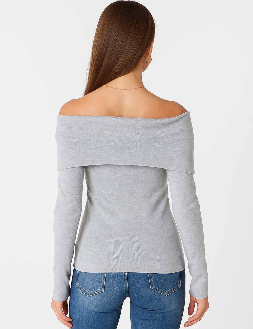 Black Off-Shoulder Top