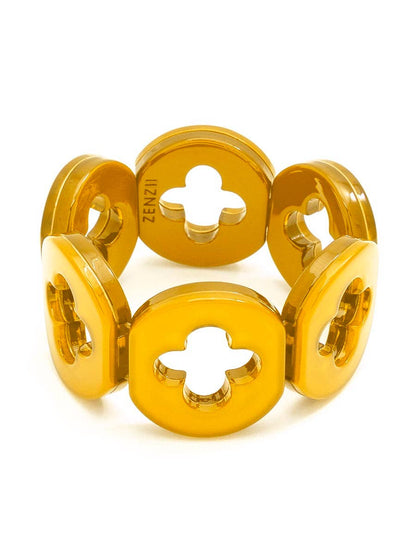 Resin Clover Bracelet: L.BLU