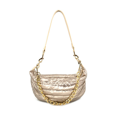 Gold Nylon Bag