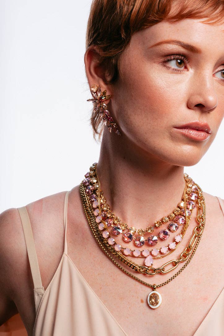 Sarina Necklace in Candy Crush: Fuchsia Matt