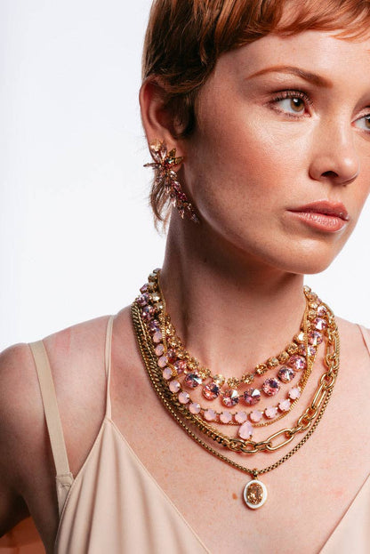 Sarina Necklace in Candy Crush: Fuchsia Matt