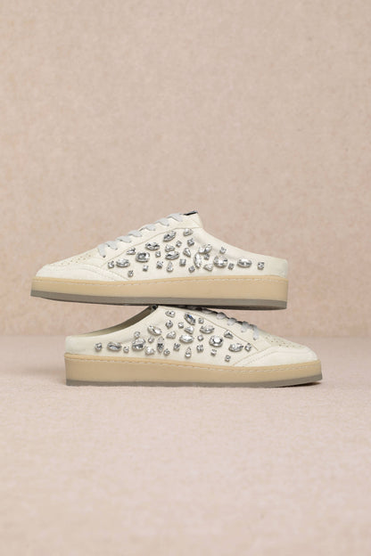 ALOKA Crystal Mule Sneaker